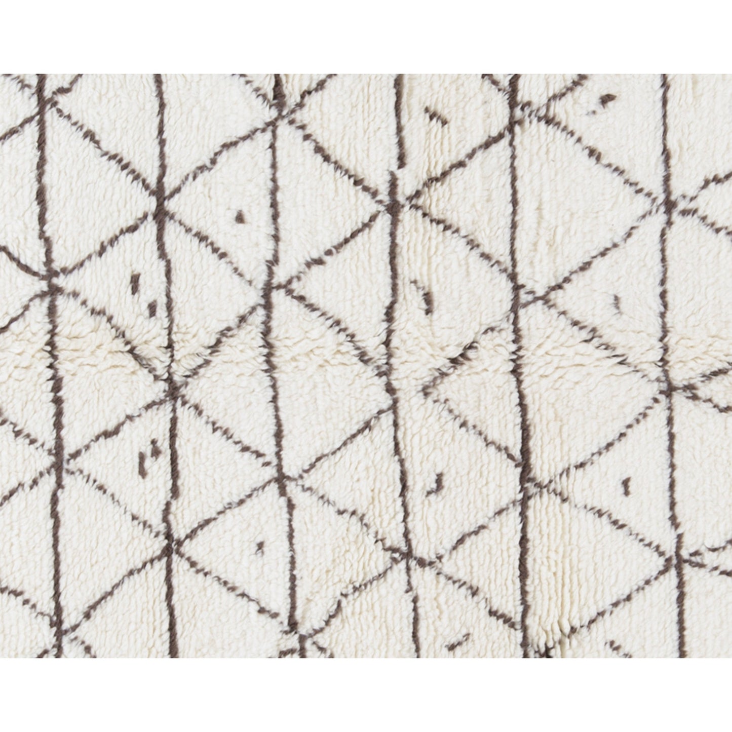 MOROCCAN TZ100 IVORY / BROWN