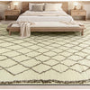 MOROCCAN TZ101 IVORY / BROWN