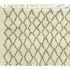 MOROCCAN TZ101 IVORY / BROWN