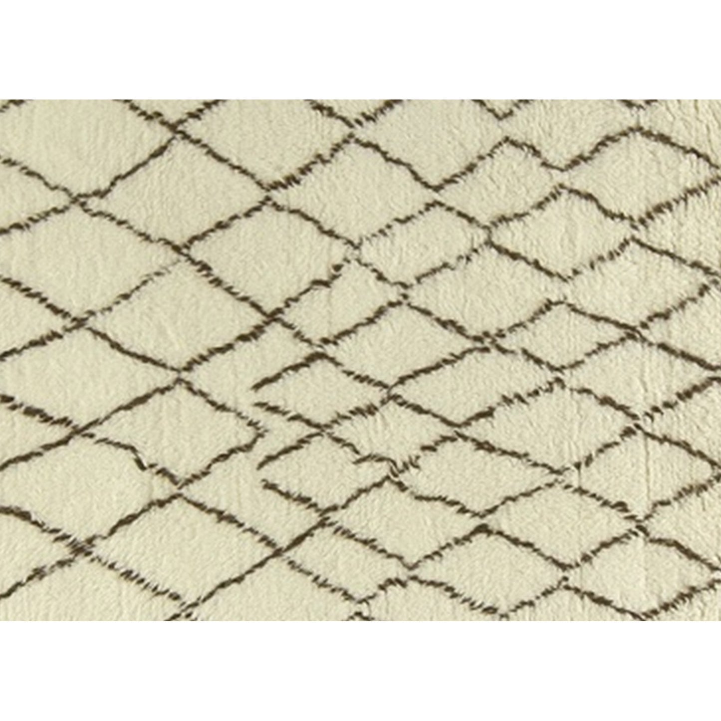 MOROCCAN TZ101 IVORY / BROWN
