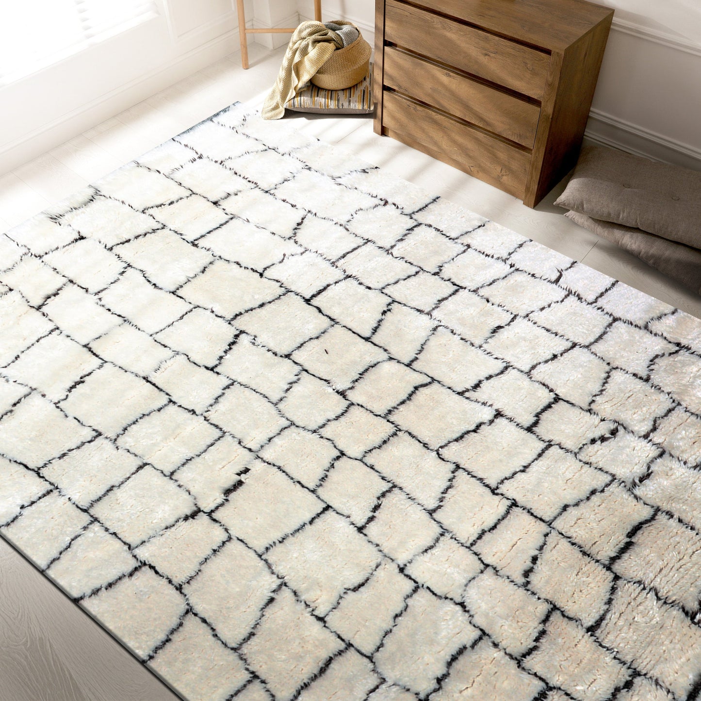 MOROCCAN TZ102 WHITE