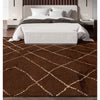 MOROCCAN TZ110 BROWN / IVORY
