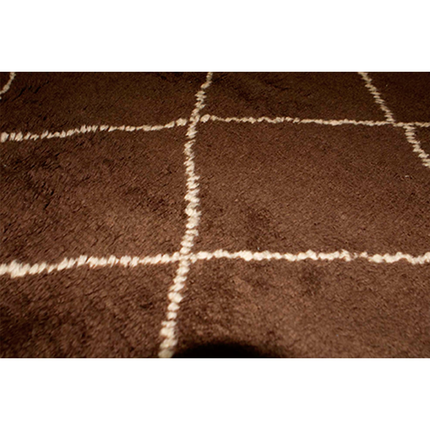MOROCCAN TZ110 BROWN / IVORY