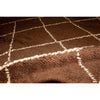 MOROCCAN TZ110 BROWN / IVORY