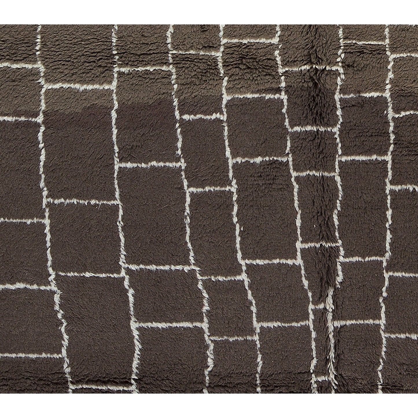 MOROCCAN TZ112 BROWN / IVORY