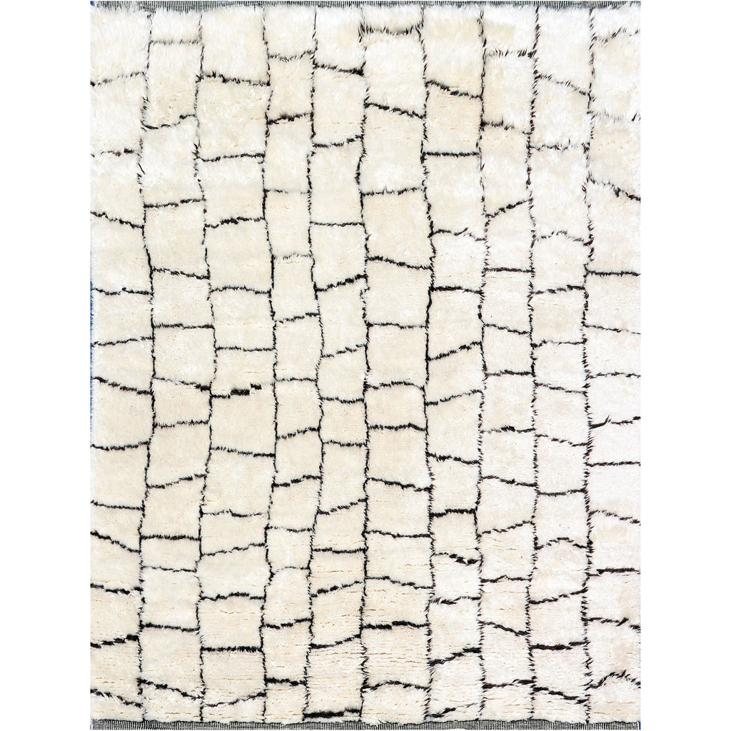 MOROCCAN TZ112 IVORY / BROWN