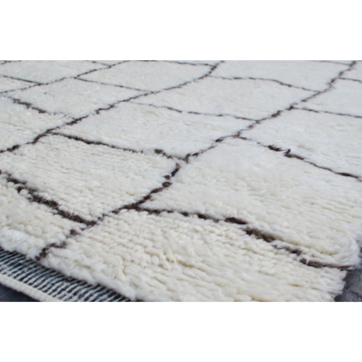 MOROCCAN TZ112 IVORY / BROWN