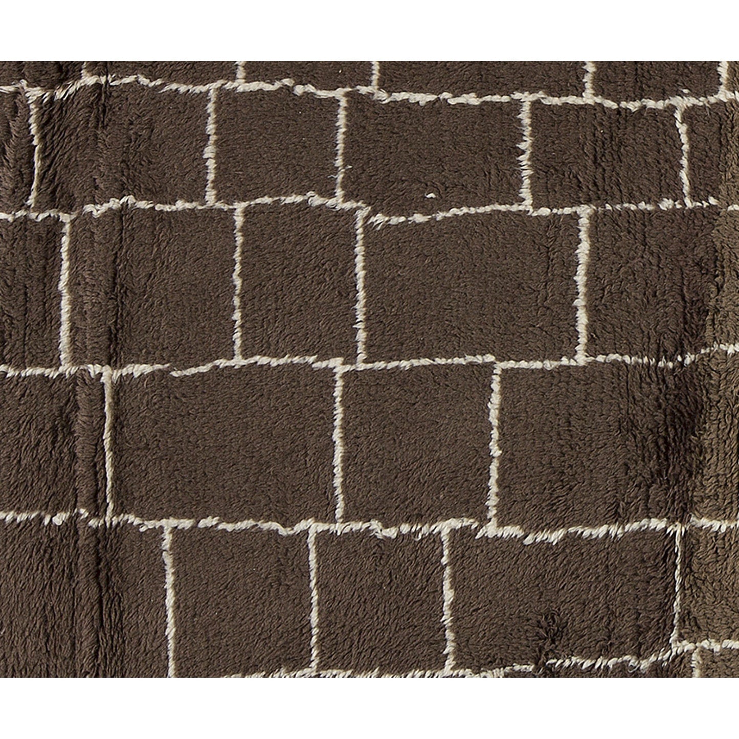 MOROCCAN TZ112 IVORY / BROWN