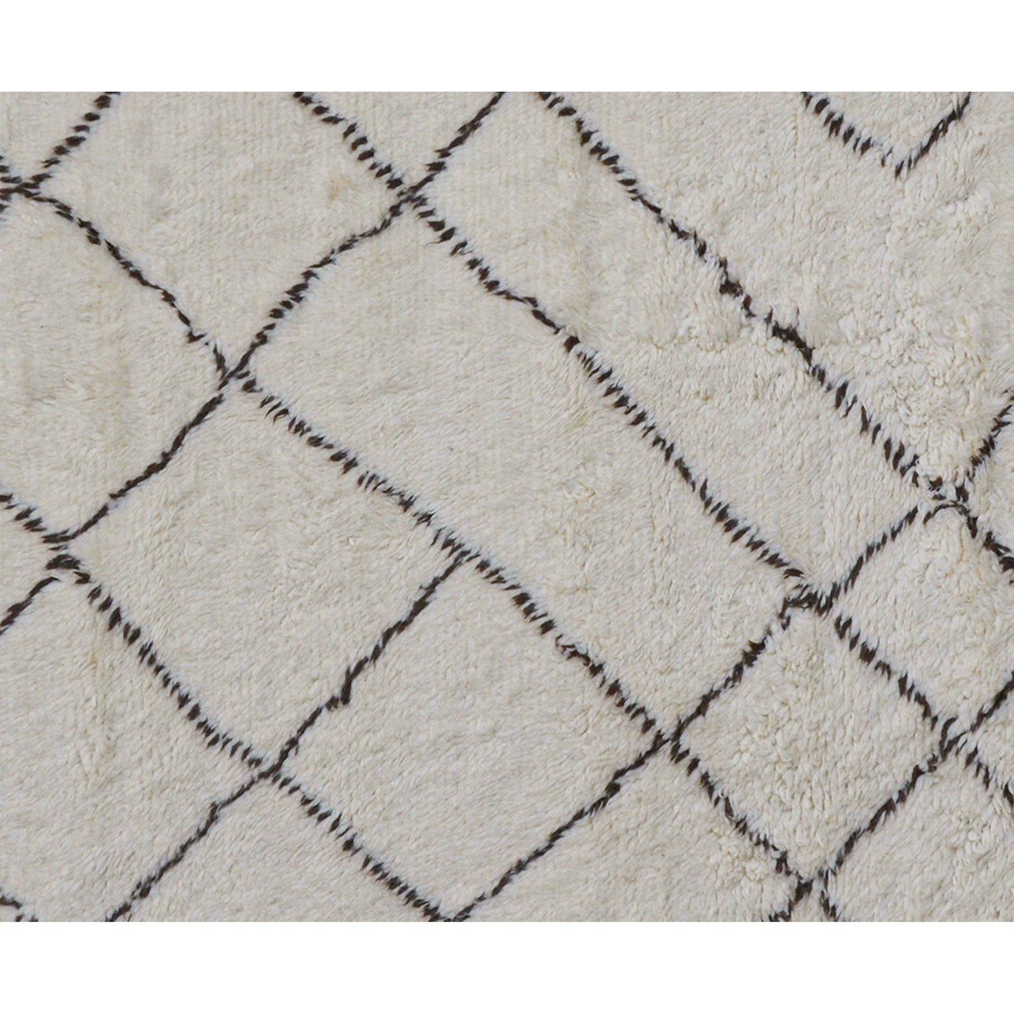 MOROCCAN TZ113 IVORY / BROWN