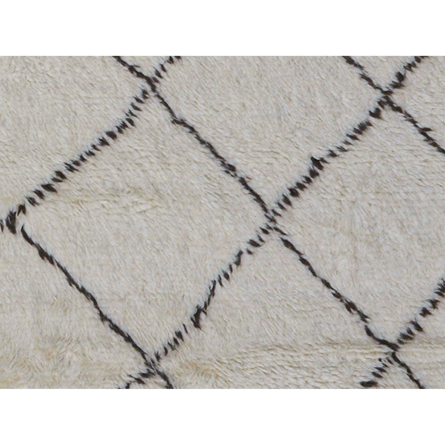 MOROCCAN TZ113 IVORY / BROWN