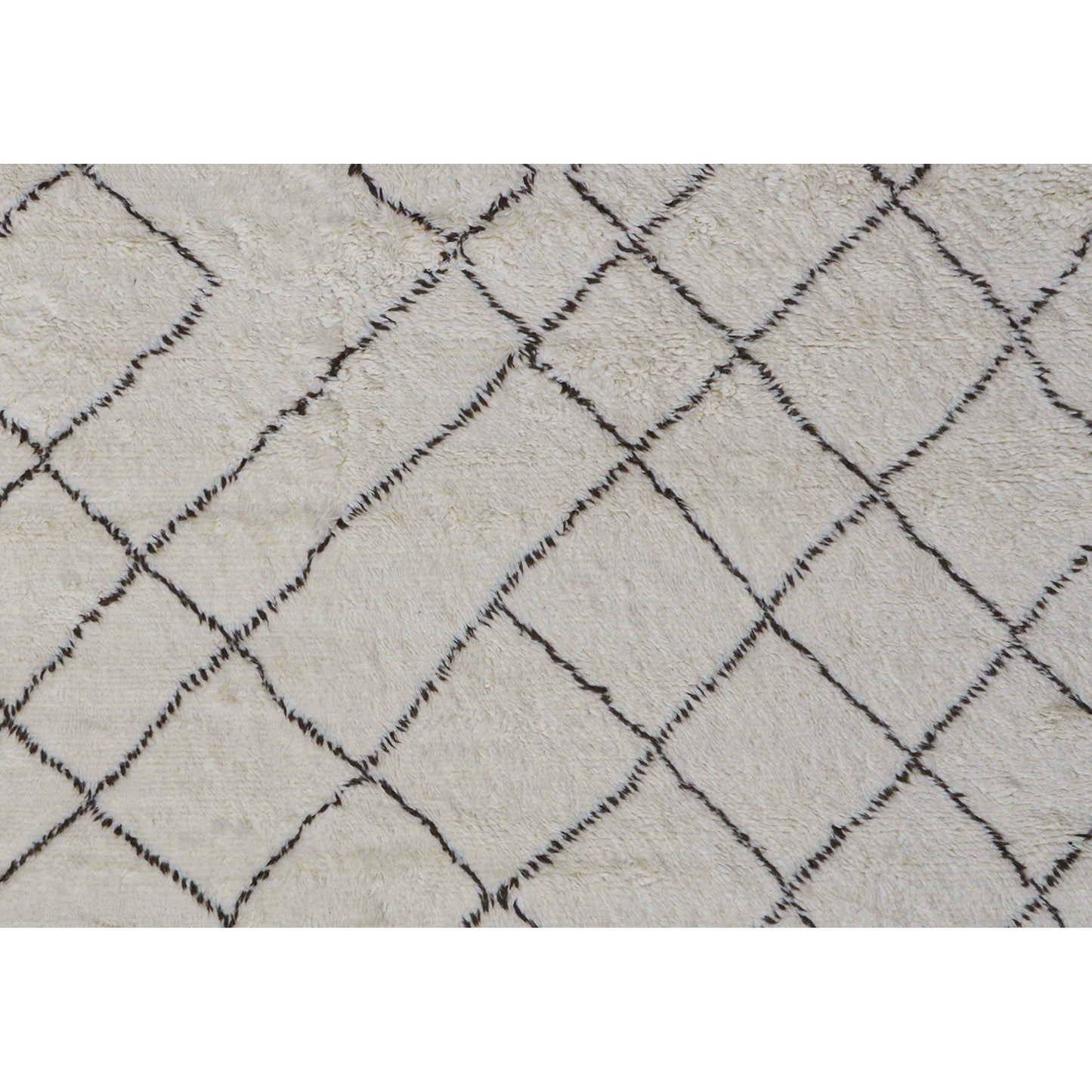 MOROCCAN TZ113 IVORY / BROWN
