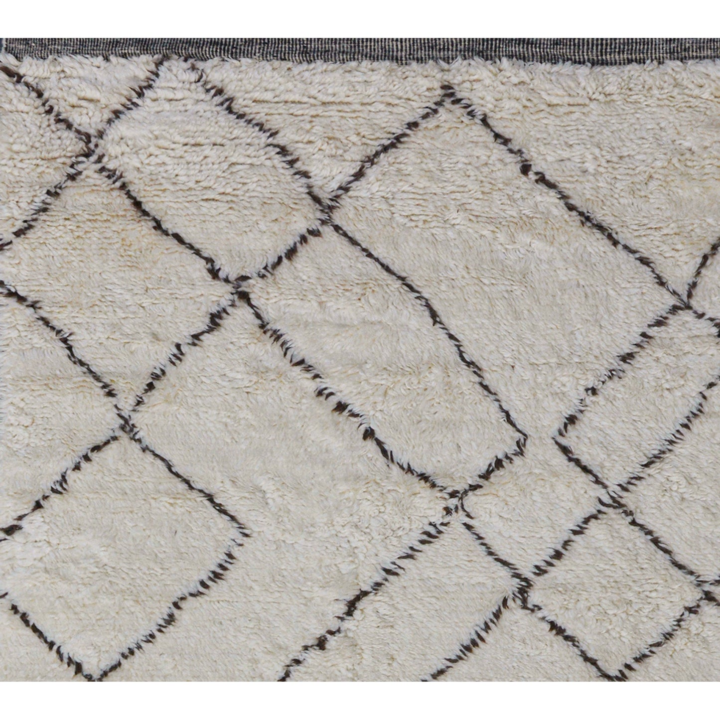 MOROCCAN TZ113 IVORY / BROWN