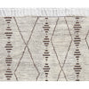MOROCCAN TZ118 WHITE / BROWN