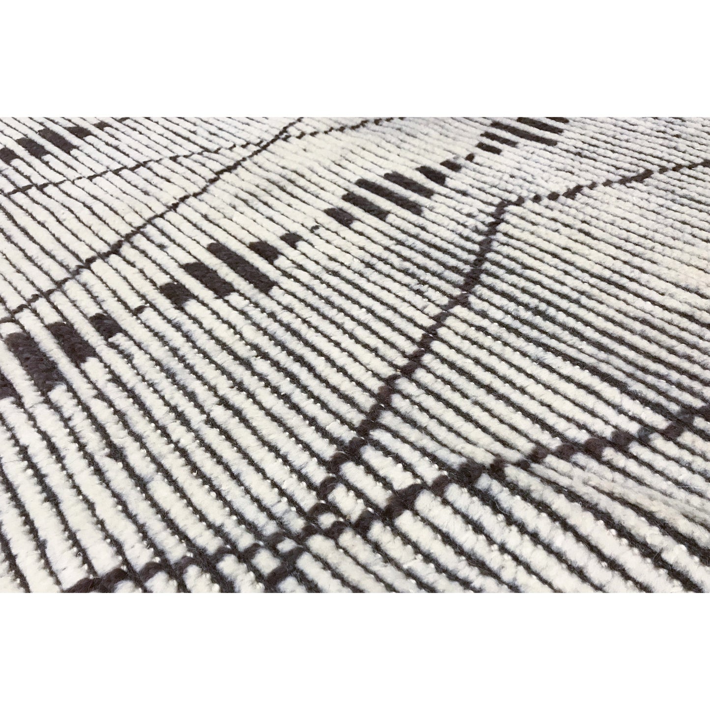 MOROCCAN TZ118 WHITE / BROWN