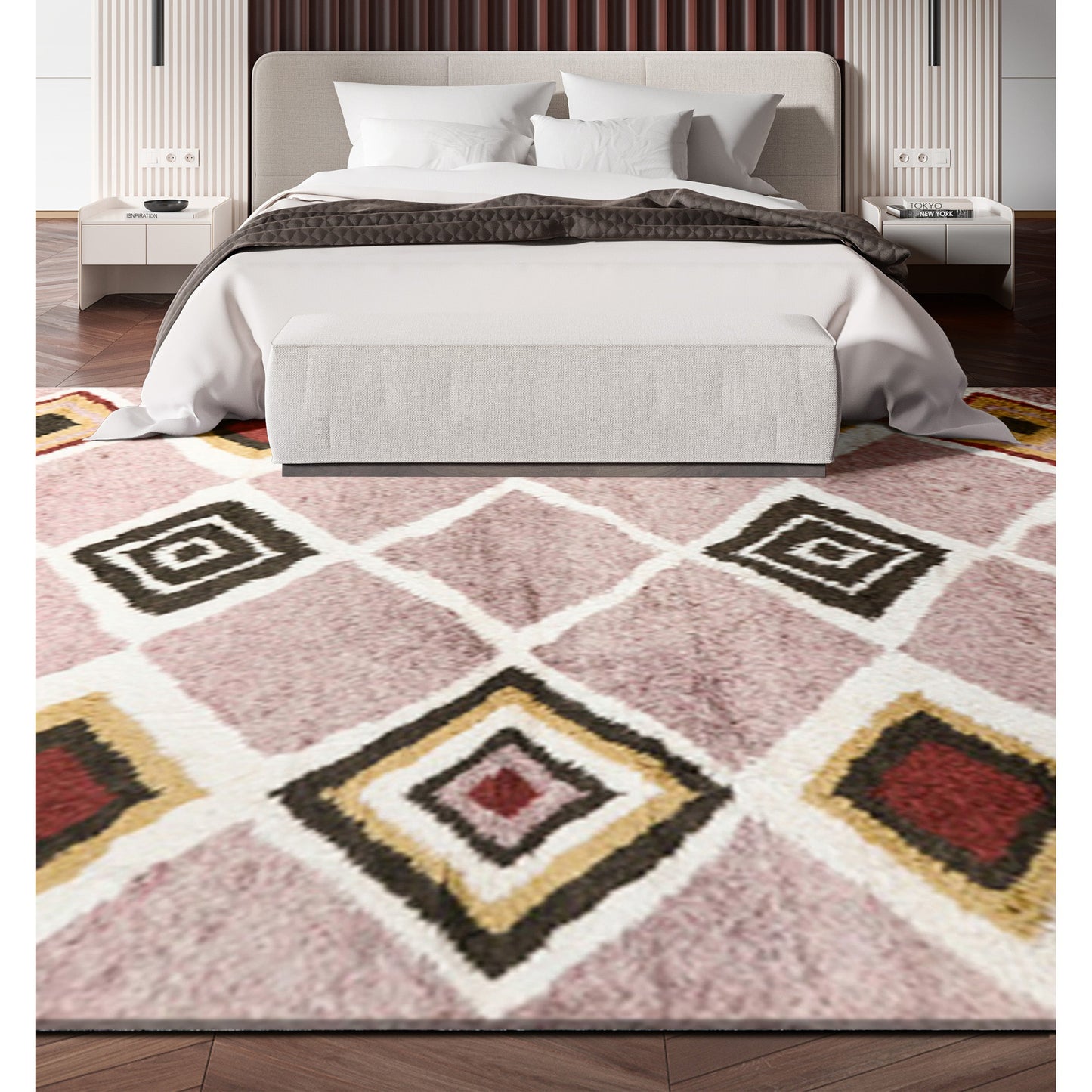 MOROCCAN TZ131 PINK / MULTI