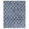 MOROCCAN TZ133 BLUE / IVORY