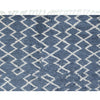 MOROCCAN TZ133 BLUE / IVORY