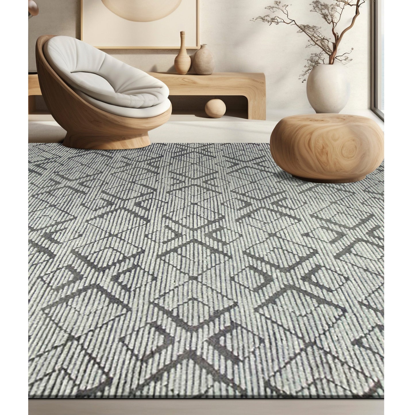 MOROCCAN TZ134 DARK GREY / CHARCOAL