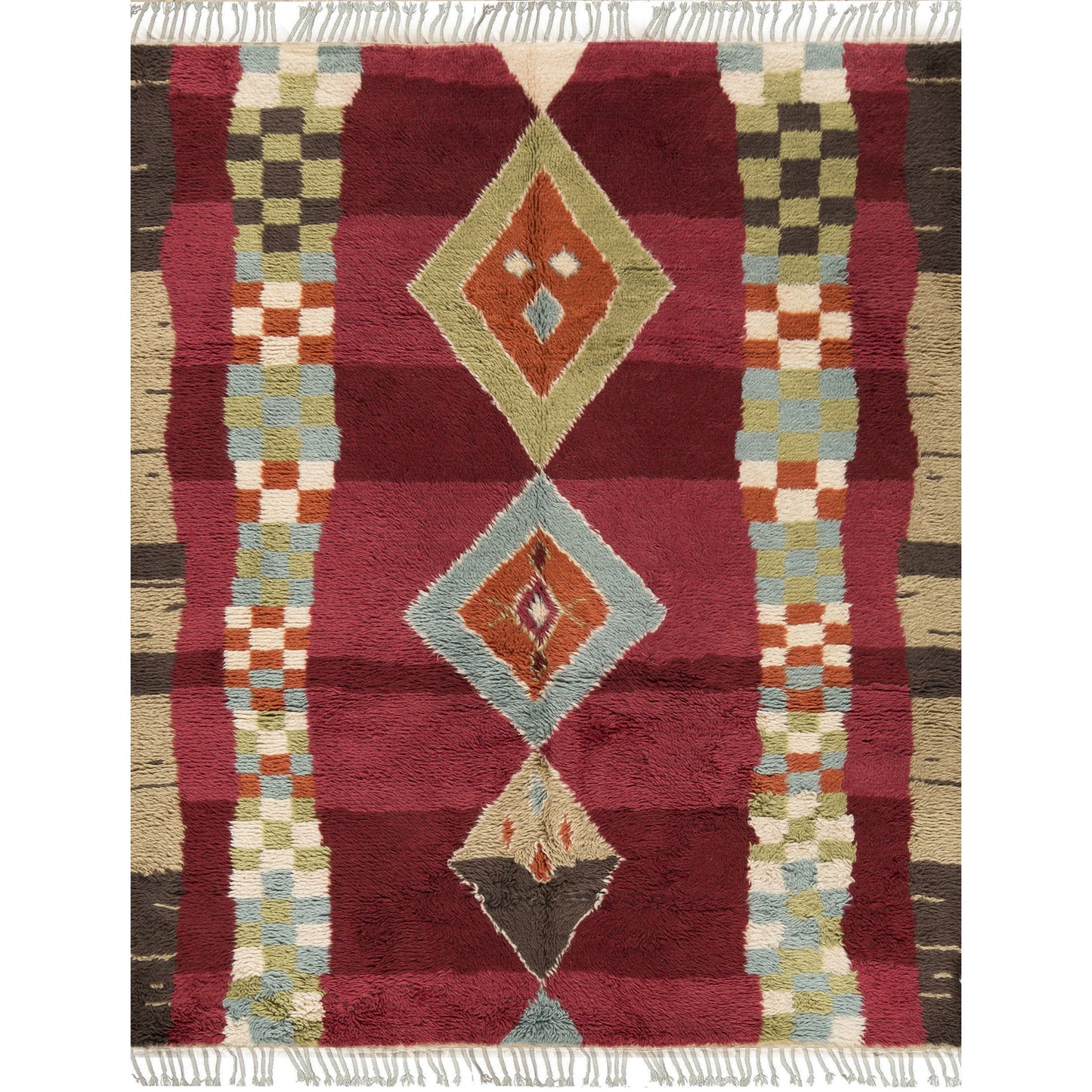MOROCCAN TZ136 RED / MULTI