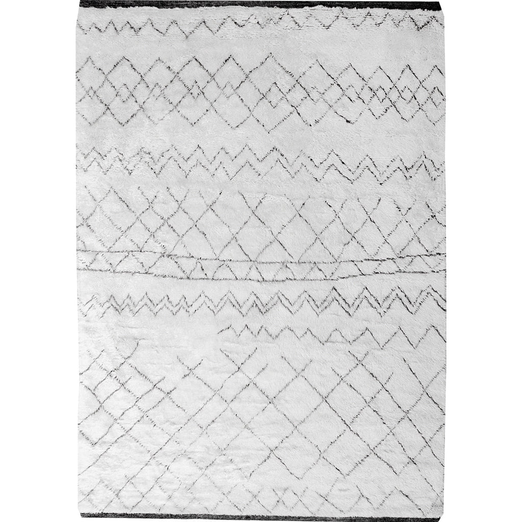 MOROCCAN TZ164 IVORY / CHARCOAL