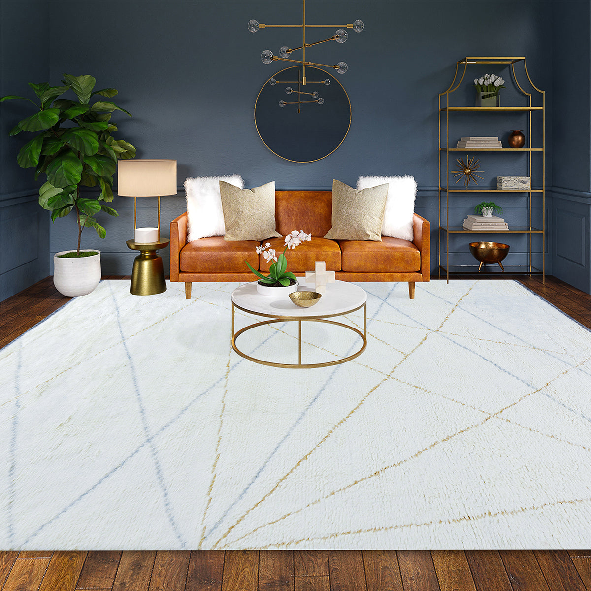 MOROCCAN TZ166 IVORY / MULTI