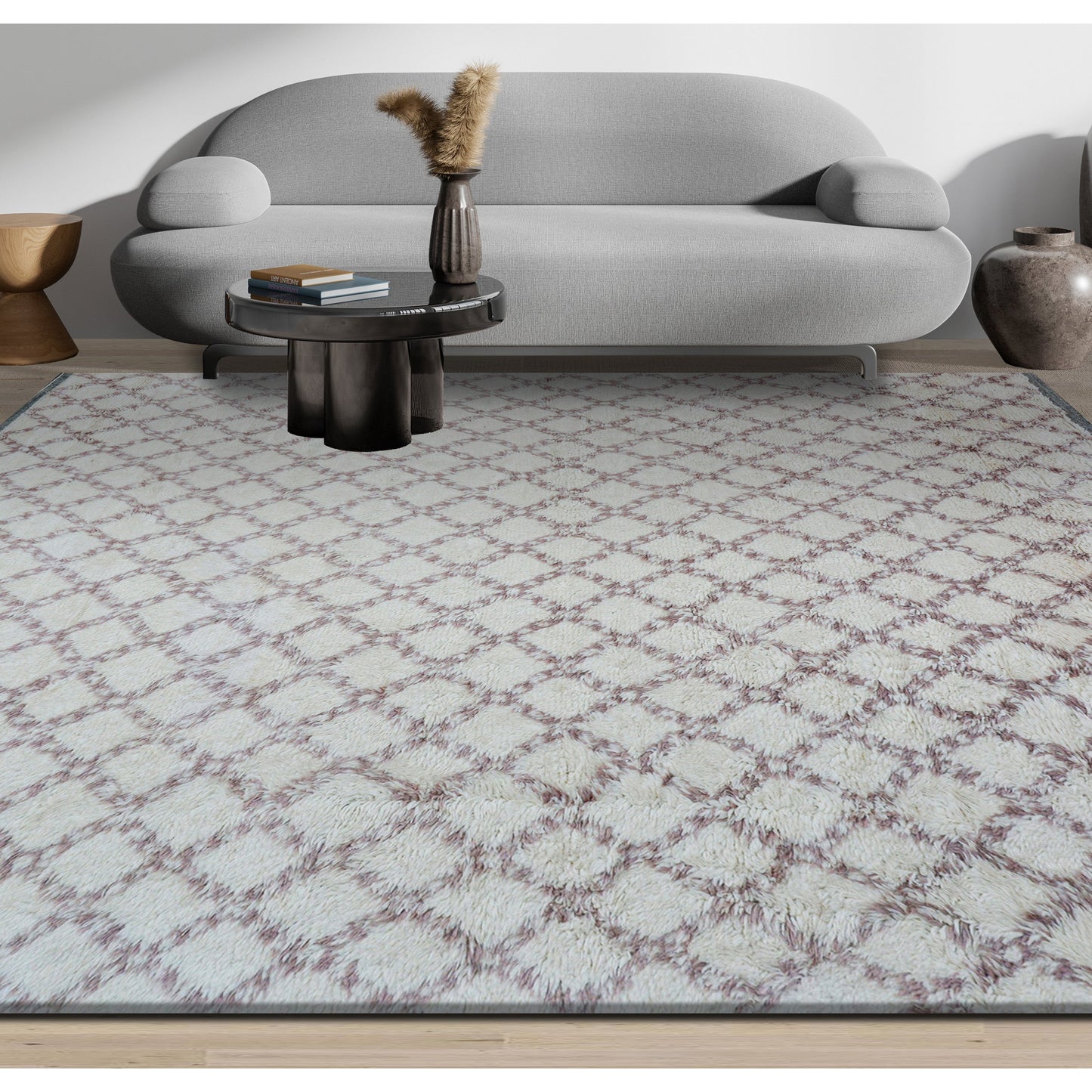MOROCCAN TZ168 IVORY / BEIGE