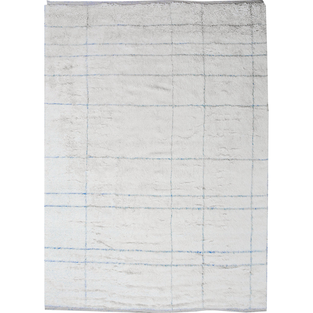 MOROCCAN TZ169 IVORY / BLUE