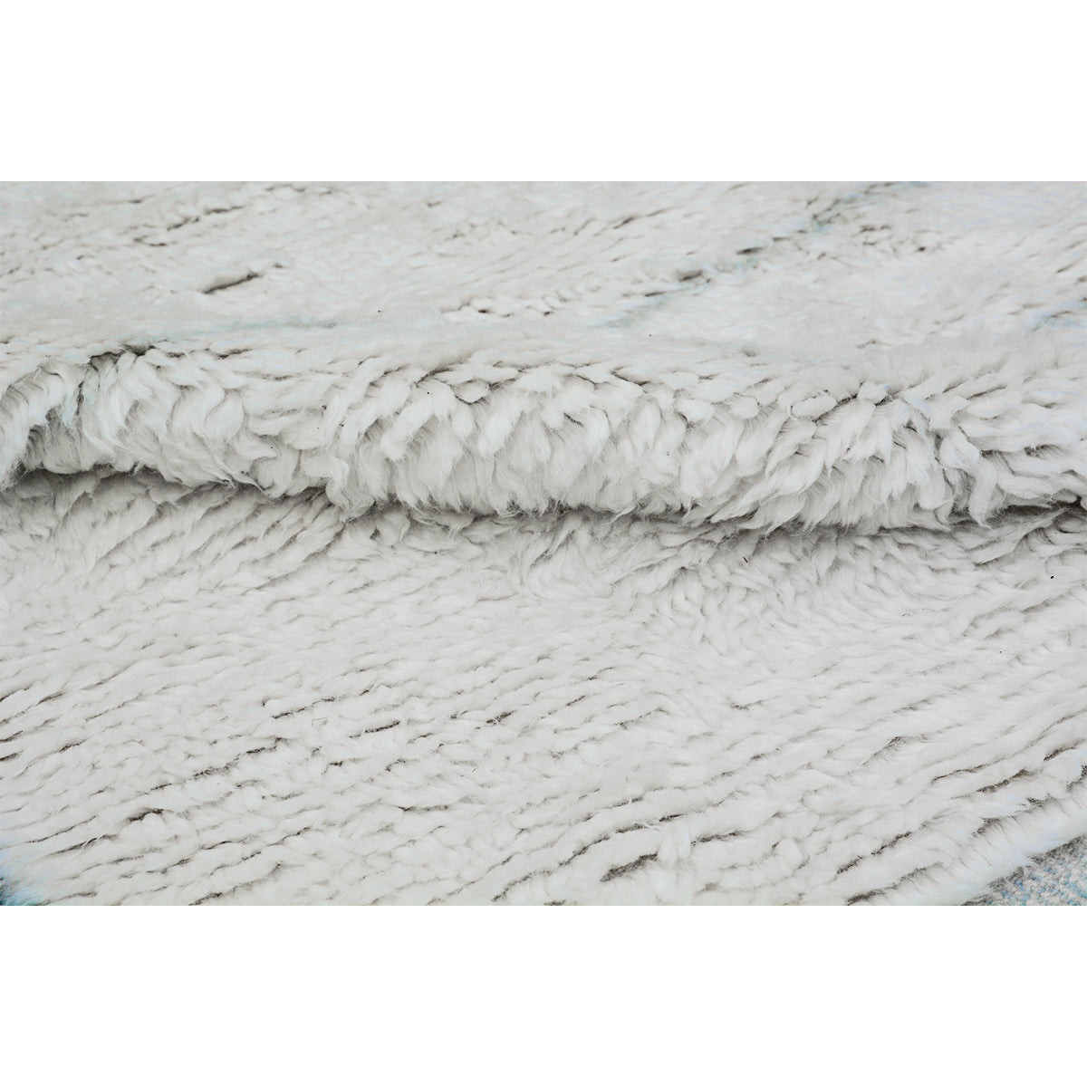 MOROCCAN TZ169 IVORY / BLUE