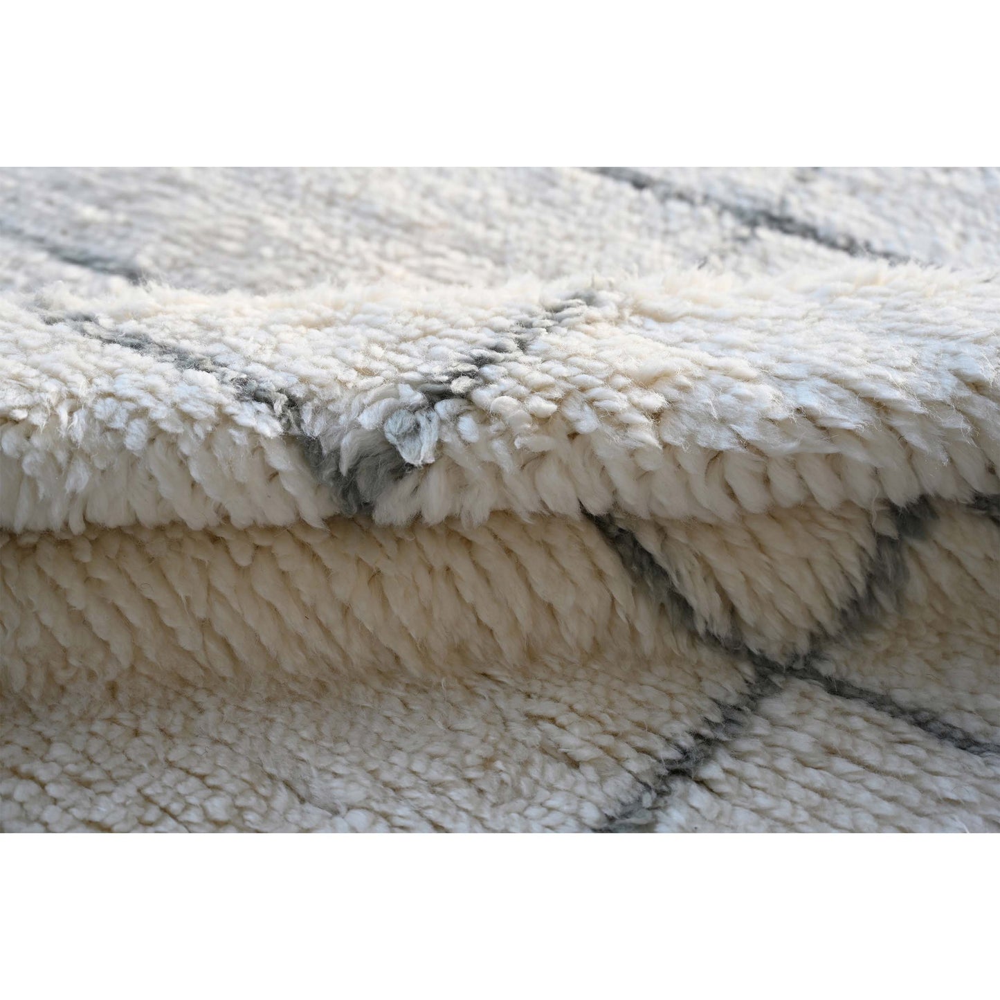MOROCCAN TZ169 IVORY / GREY