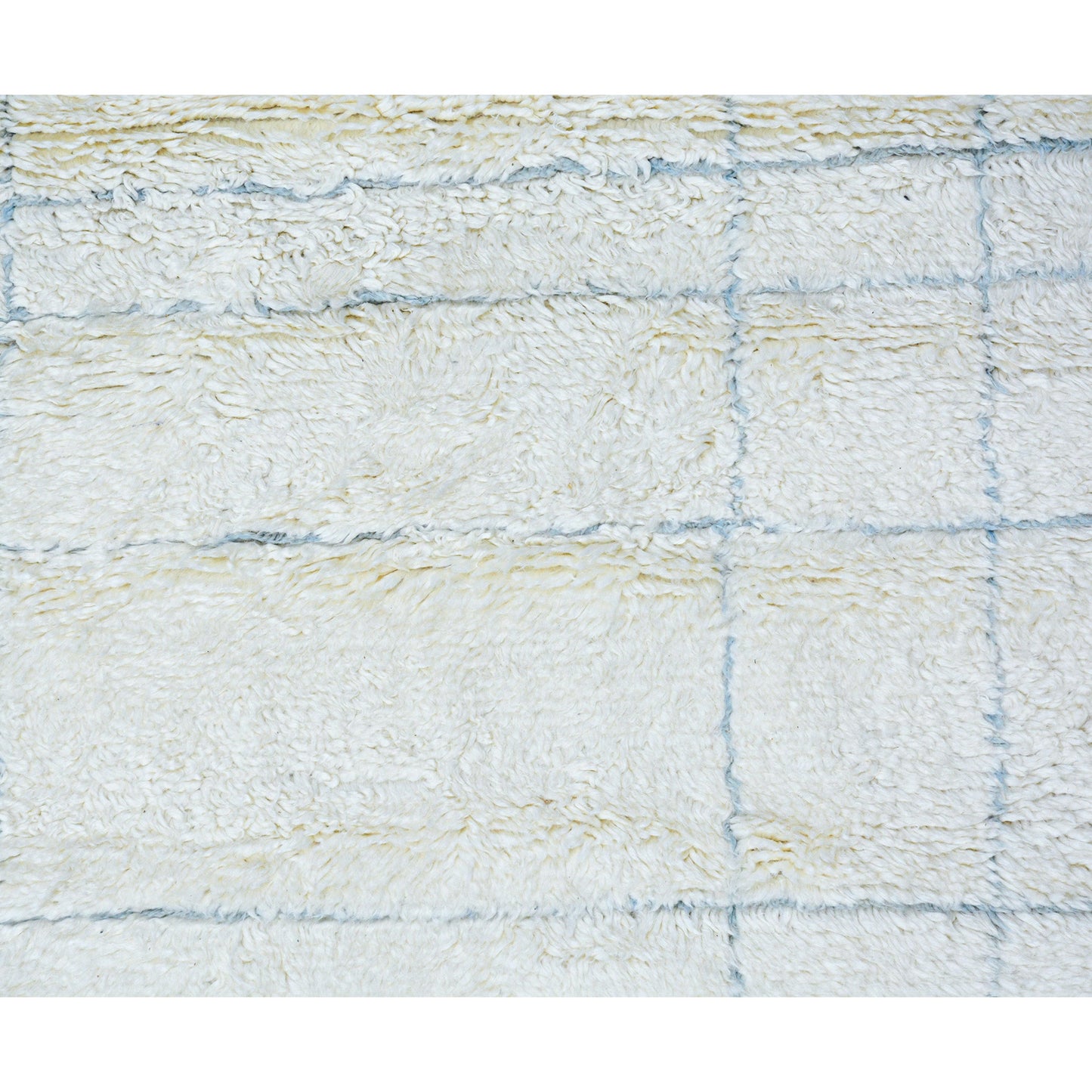 MOROCCAN TZ169 IVORY / LIGHT BLUE