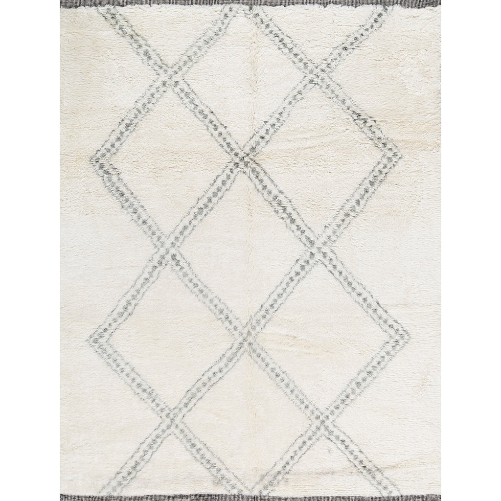 MOROCCAN TZ171 IVORY / GREY