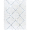 MOROCCAN TZ171 IVORY / LIGHT BLUE