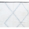 MOROCCAN TZ171 IVORY / LIGHT BLUE