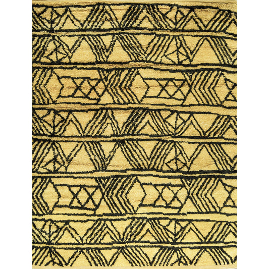 MOROCCAN TZ172 GOLD / CHARCOAL