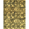 MOROCCAN TZ172 GOLD / CHARCOAL