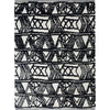 MOROCCAN TZ172 IVORY / BLACK