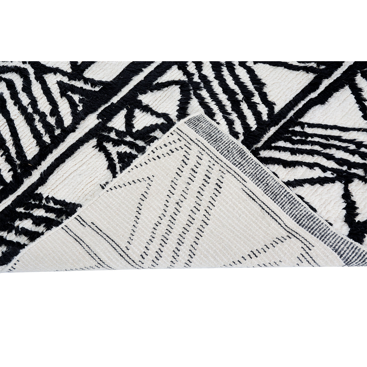 MOROCCAN TZ172 IVORY / BLACK