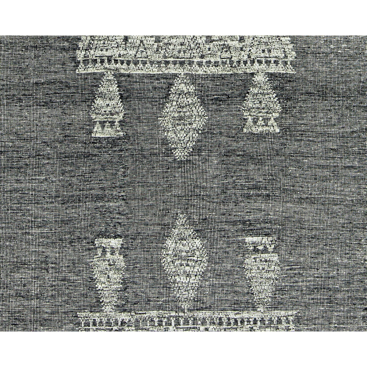 MOROCCAN TZ175 DARK GREY / WHITE