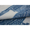 MOROCCAN TZ178 BEIGE / BLUE