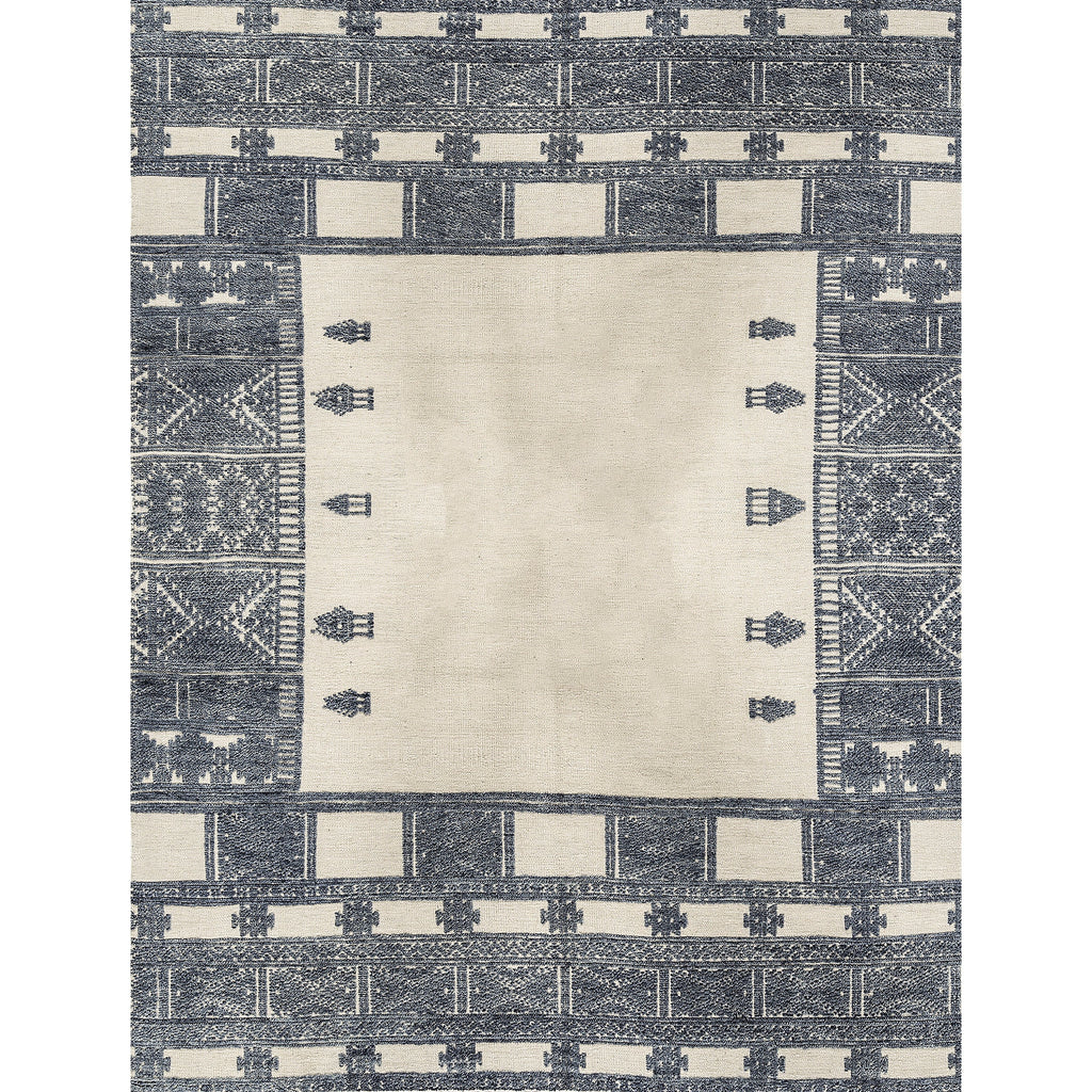MOROCCAN TZ178 BLUE / BEIGE