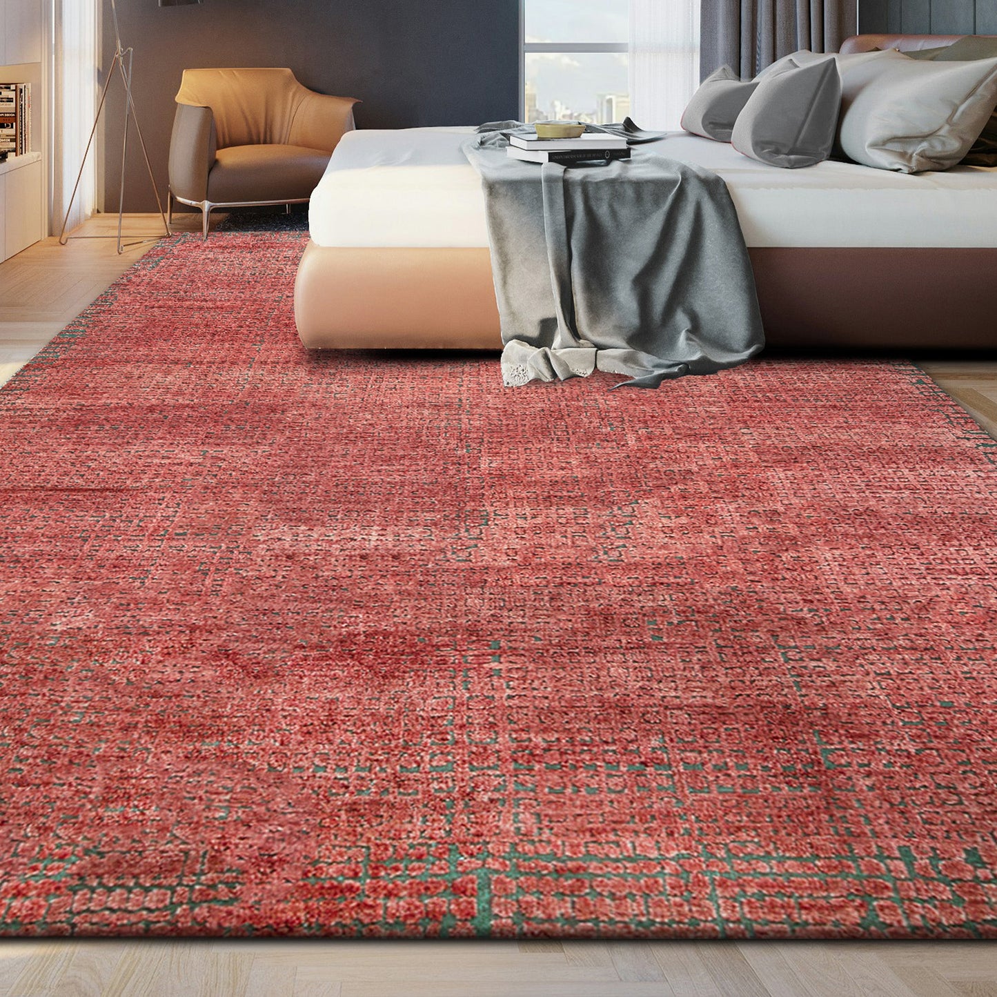 MOROCCAN TZ181 RED / GREEN