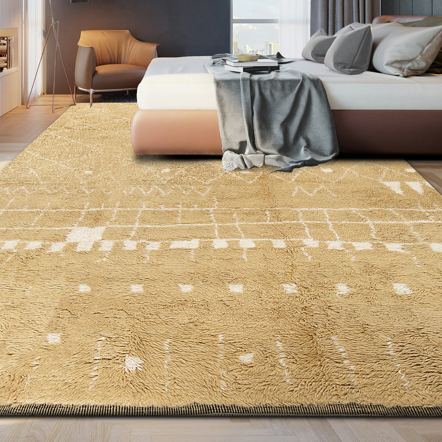 MOROCCAN TZ182 GOLD / IVORY