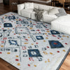 MOROCCAN TZ183 IVORY / MULTI