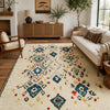 MOROCCAN TZ183 IVORY / MULTI