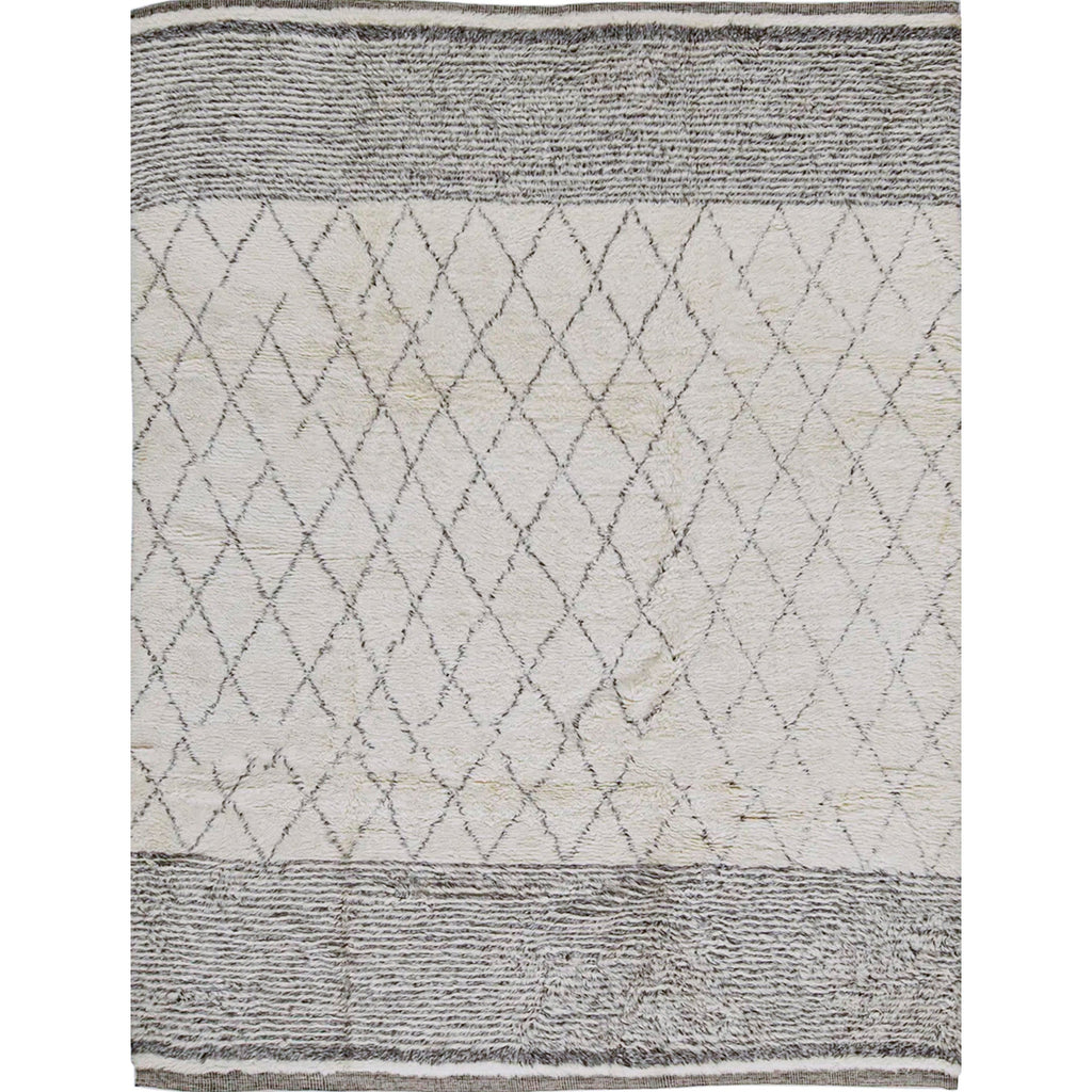 MOROCCAN TZ190 IVORY / BLACK