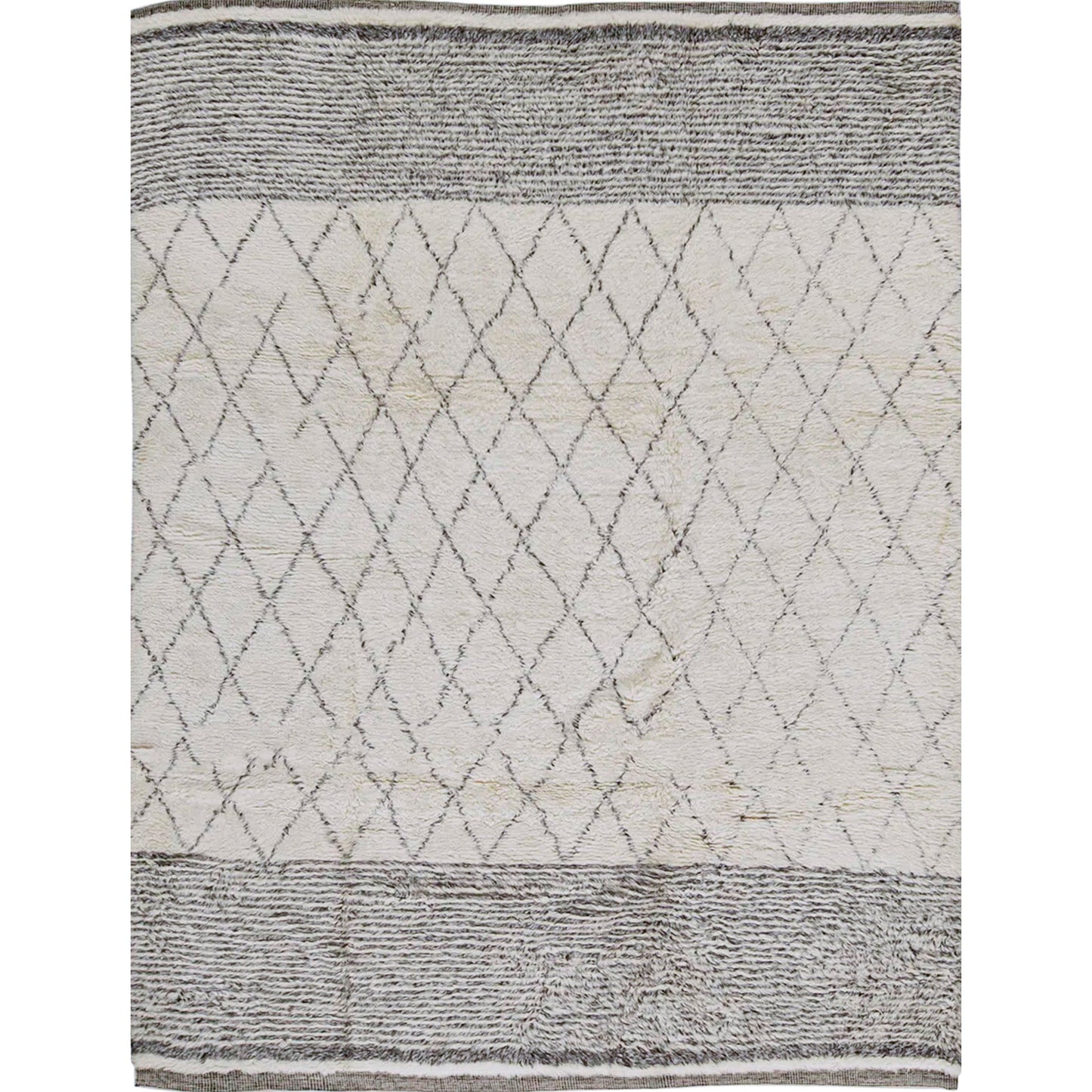 MOROCCAN TZ190 IVORY / BLACK