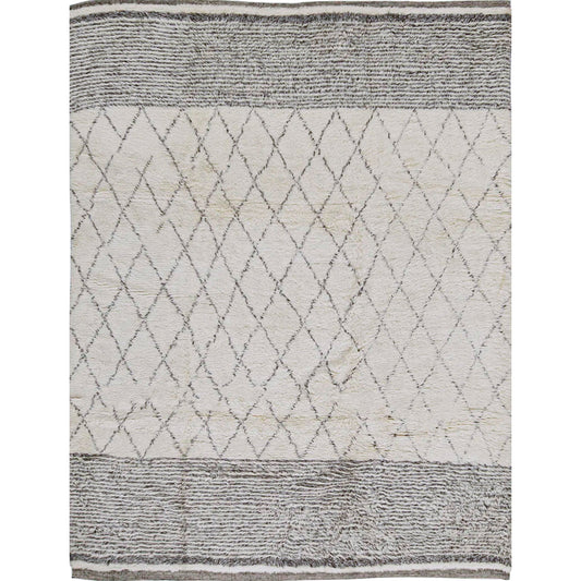 MOROCCAN TZ190 IVORY / BLACK