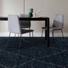 MOROCCAN TZ220 BLUE / IVORY