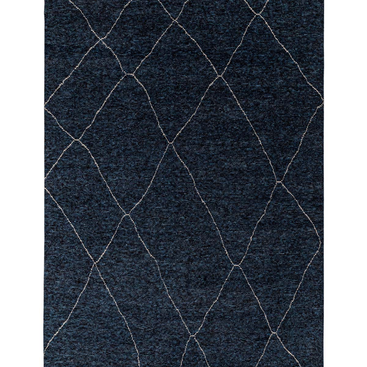 MOROCCAN TZ220 BLUE / IVORY