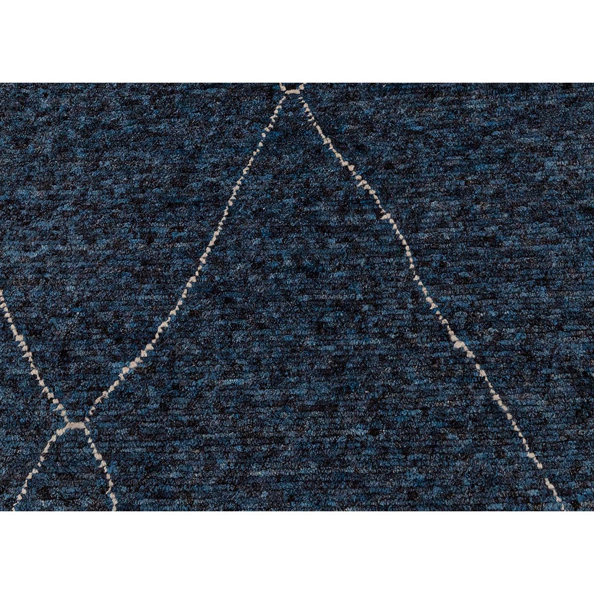 MOROCCAN TZ220 BLUE / IVORY